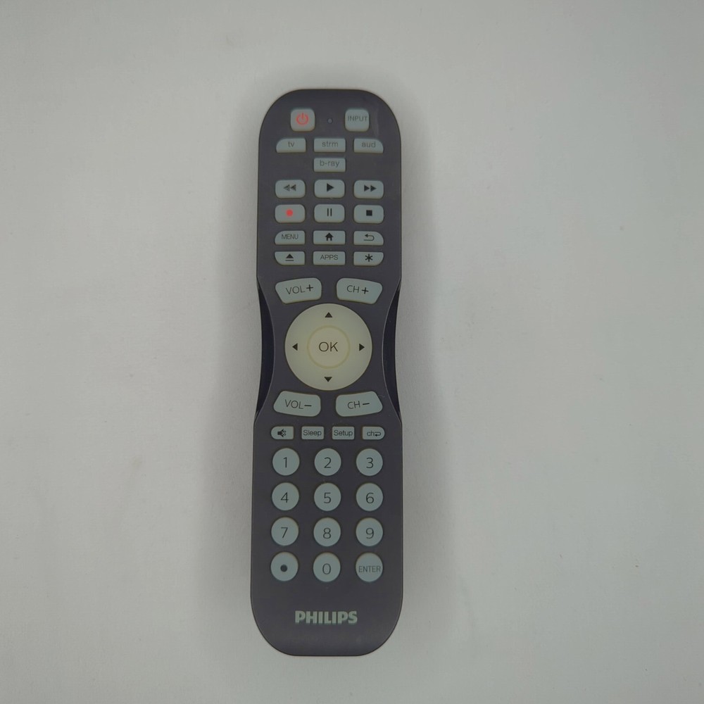 Philips 4-Device Remote Control Wireless Programmable for Samsung TVs & Roku