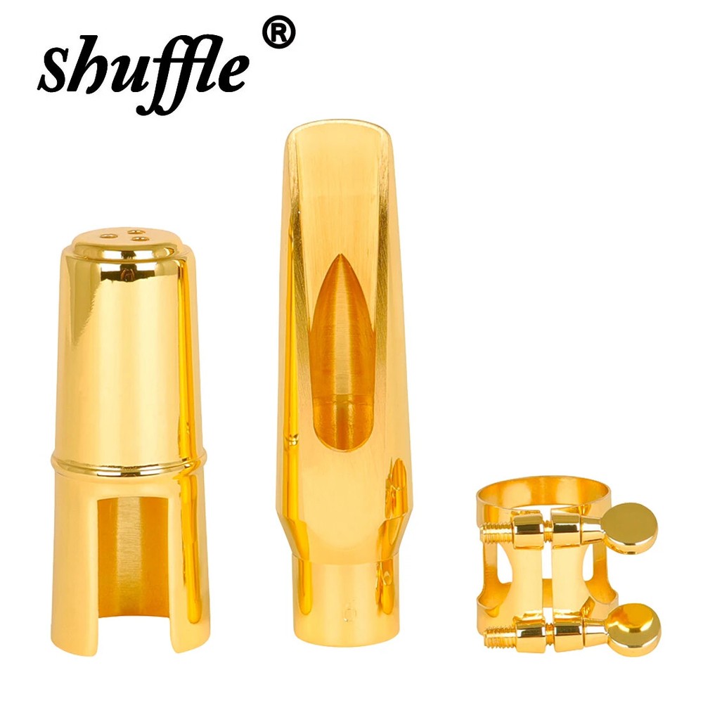 Alto Saxophone Headset Brass Headjoint Caps Flute Head Alto Saxophone Accessorie