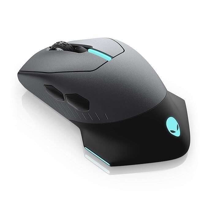 Alienware 610M Gaming Mouse with 1000Hz Polling Rate and Rechargeable Wired/Wireless Design