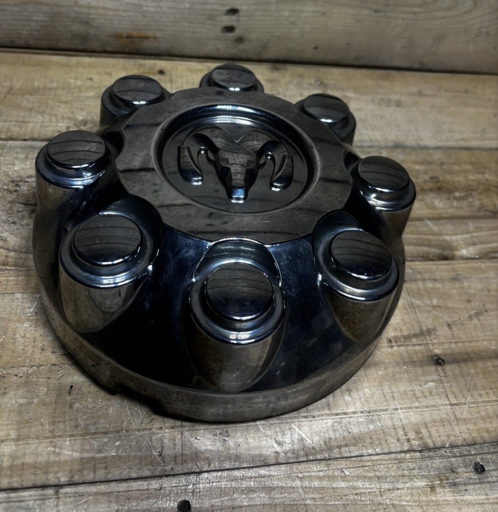 02-13 Dodge Ram 2500 3500 Chrome Center Hub Cap 8 Lug OEM Used Rim Cover