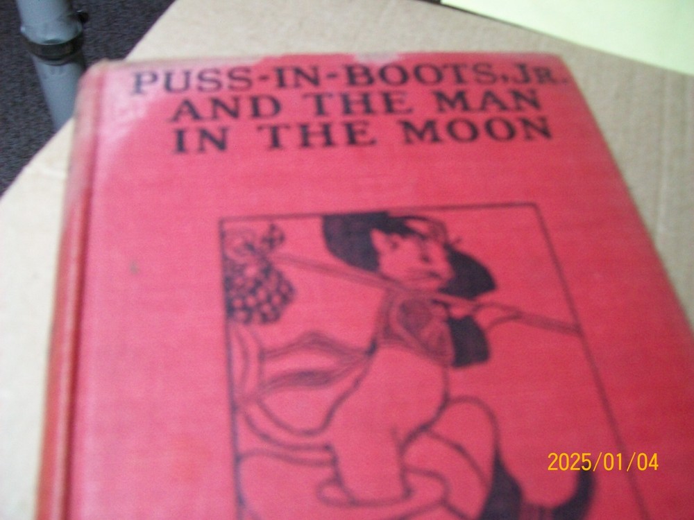 1922 Puss-in-Boots Jr & The Man in the Moon - Illustrated Classic by David Cory