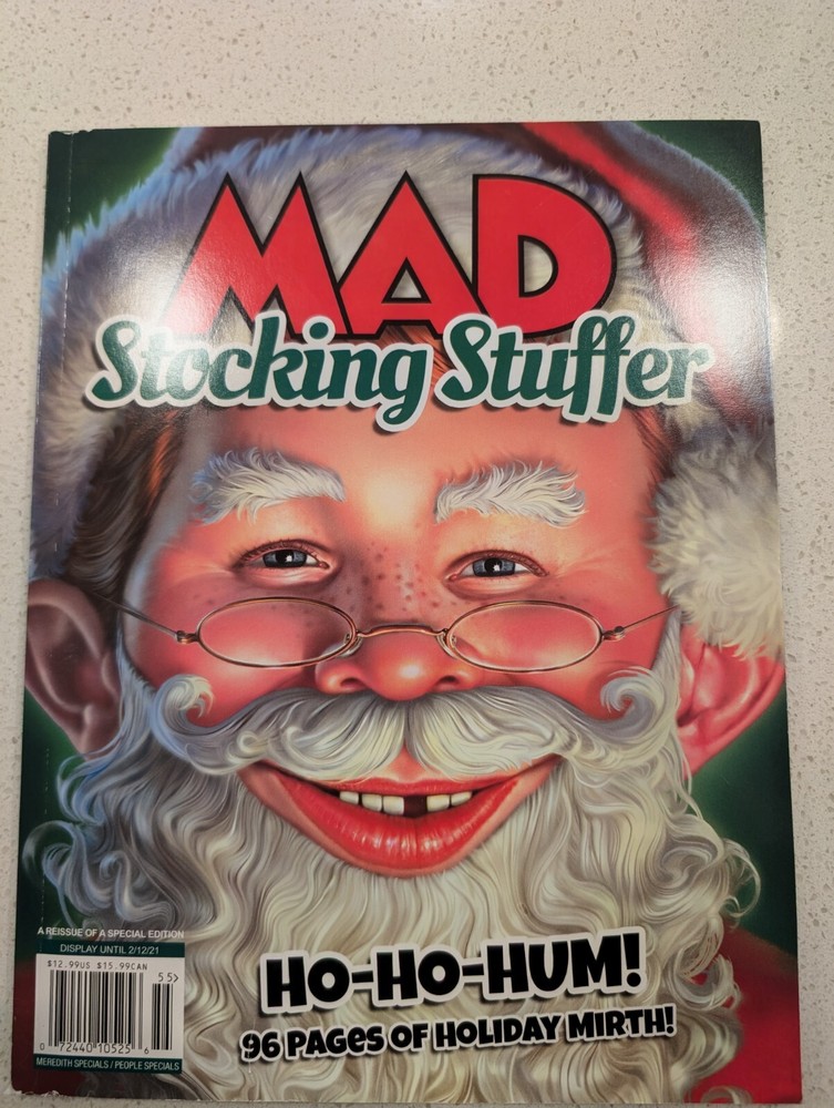 2021 Mad Magazine Stocking Stuffer Featuring DJT And Putin Pull Out