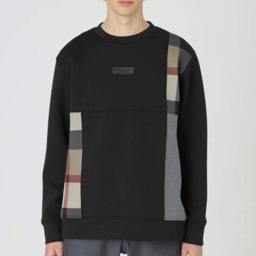 Black Label Crestbridge Sweatshirt Men's Fashion from Japan