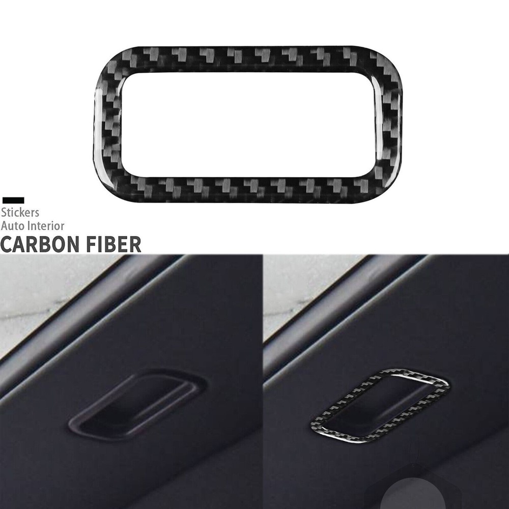 Real Carbon Fiber Roof Skylight Switch Handle Cover Trim For Dodge Avenger 08-10