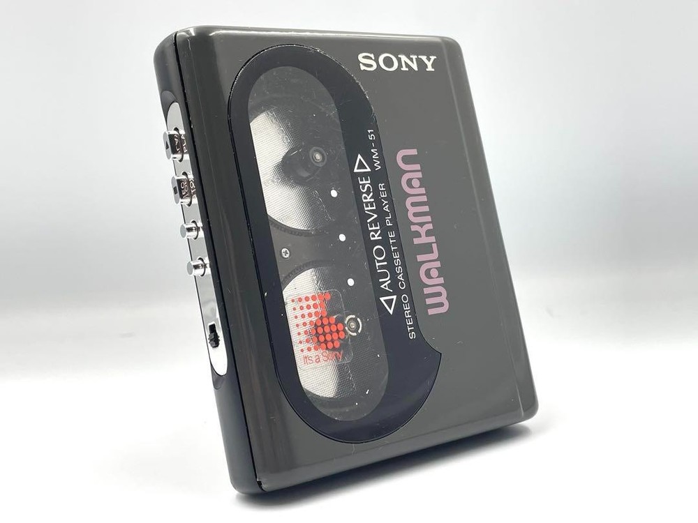 JUNK Sony WM-F51 Walkman Cassette Player For Parts Not Working As Is