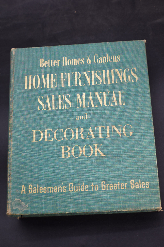 1960 Better Homes & Garden Home Furnishings Sales Program and Decorating Book