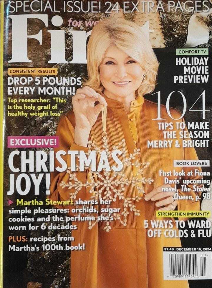 First For Women Magazine December 16, 2024