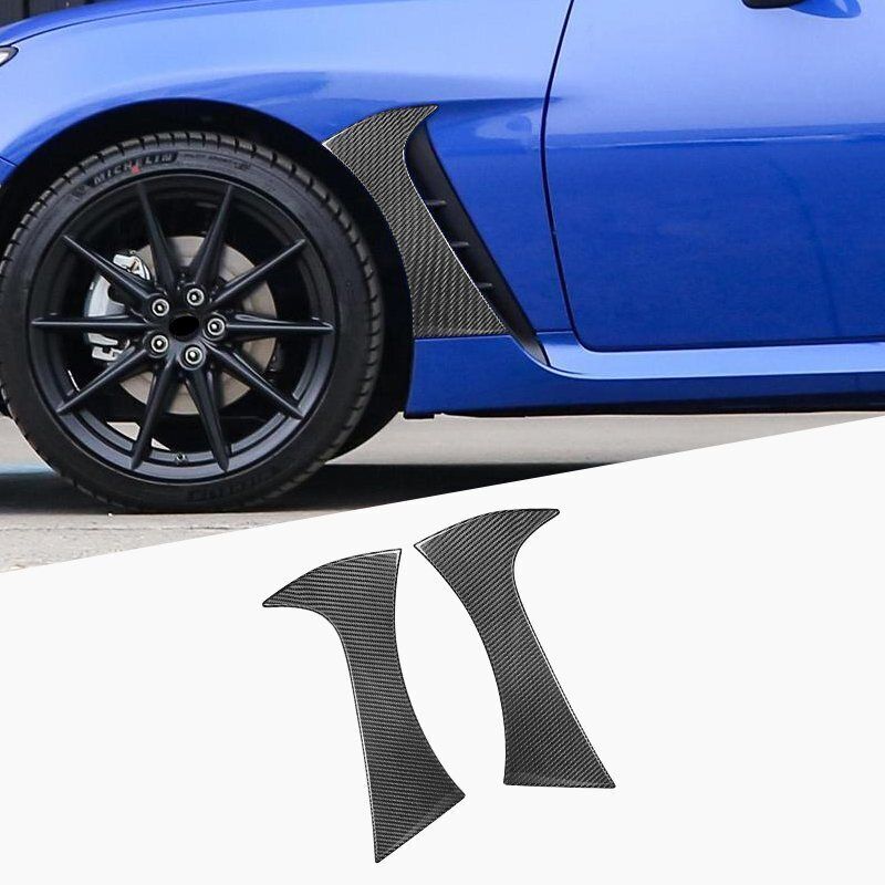 Dry Carbon Fiber Side Fender Vent Cover Trim for Subaru BRZ / Toyota GR86 22-24